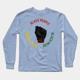 Black People Black Pride Black Power (Variant) Long Sleeve T-Shirt